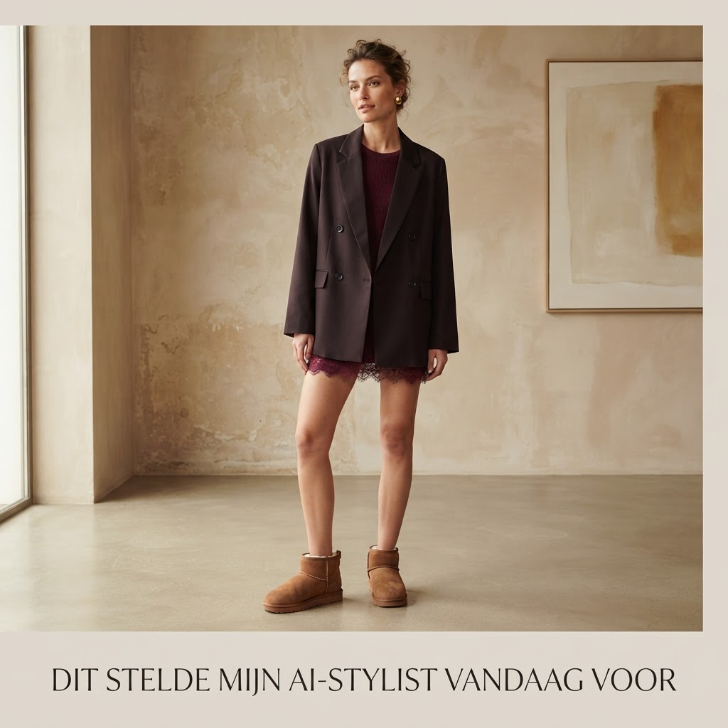 AI Outfit voor herfst bruiloft als gast