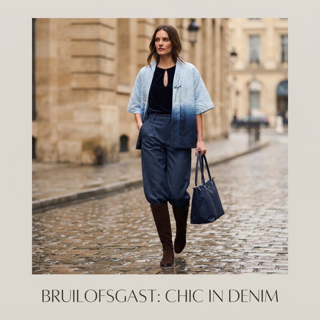 AI-styling: Denim look voor een bruiloft