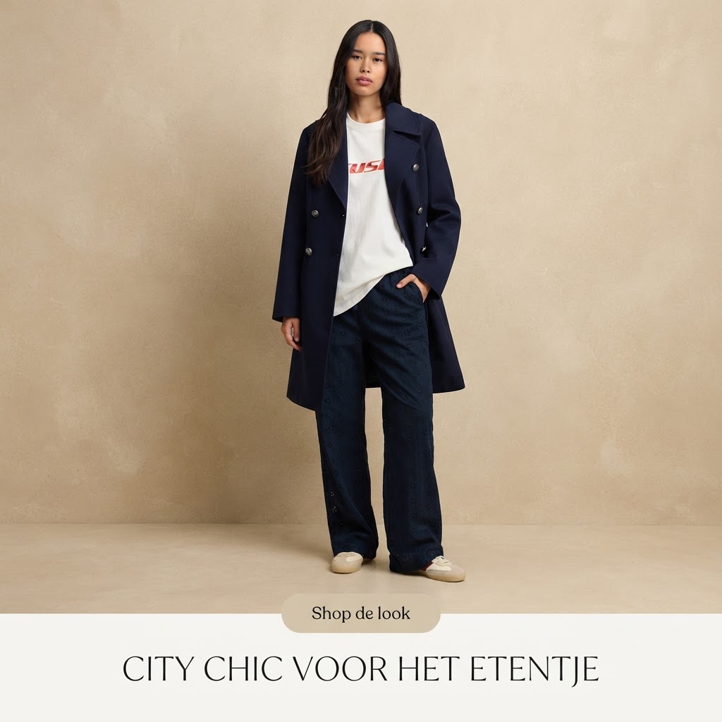 City chic outfit voor een etentje