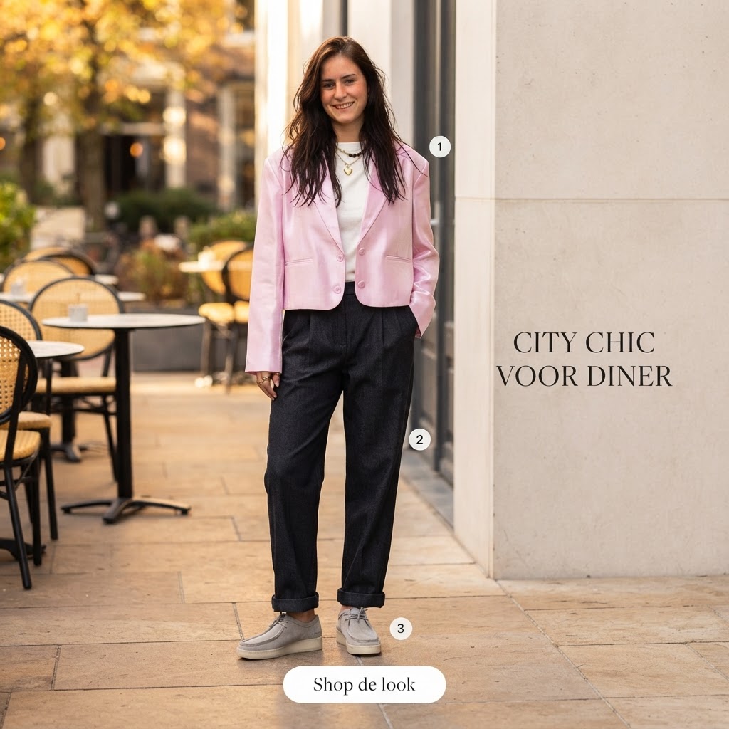 City chic herfstlook voor een etentje