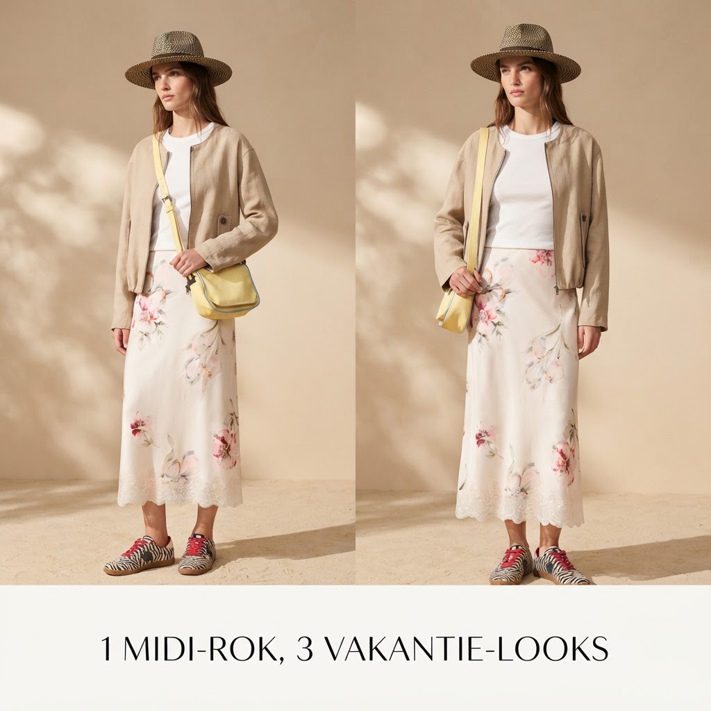 1 kledingstuk, 3 vakantie-looks voor herfst 2026