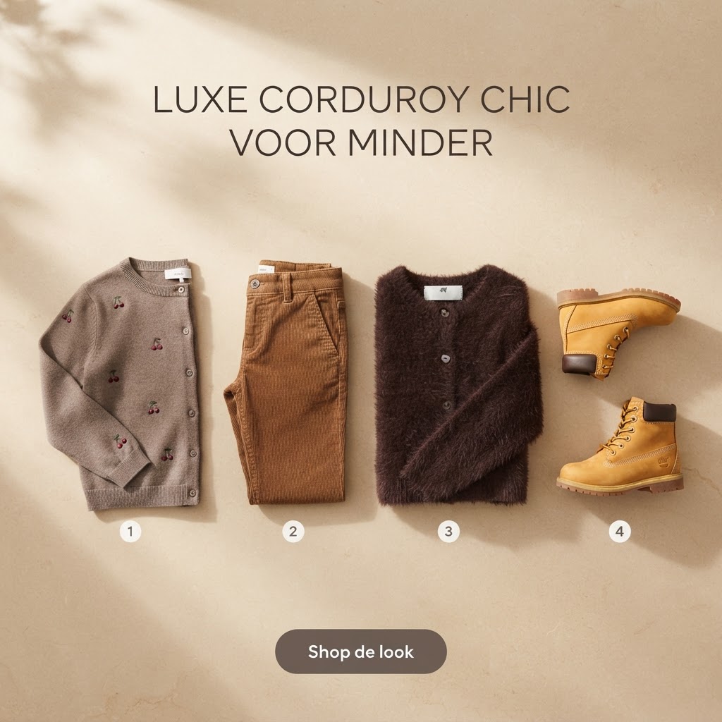 Luxe feestlook voor minder met corduroy