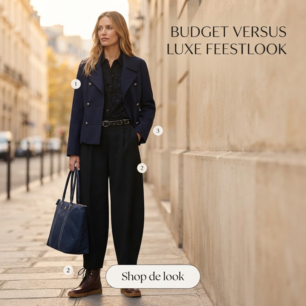 Budget vs Luxe Feestlook Herfst 2026