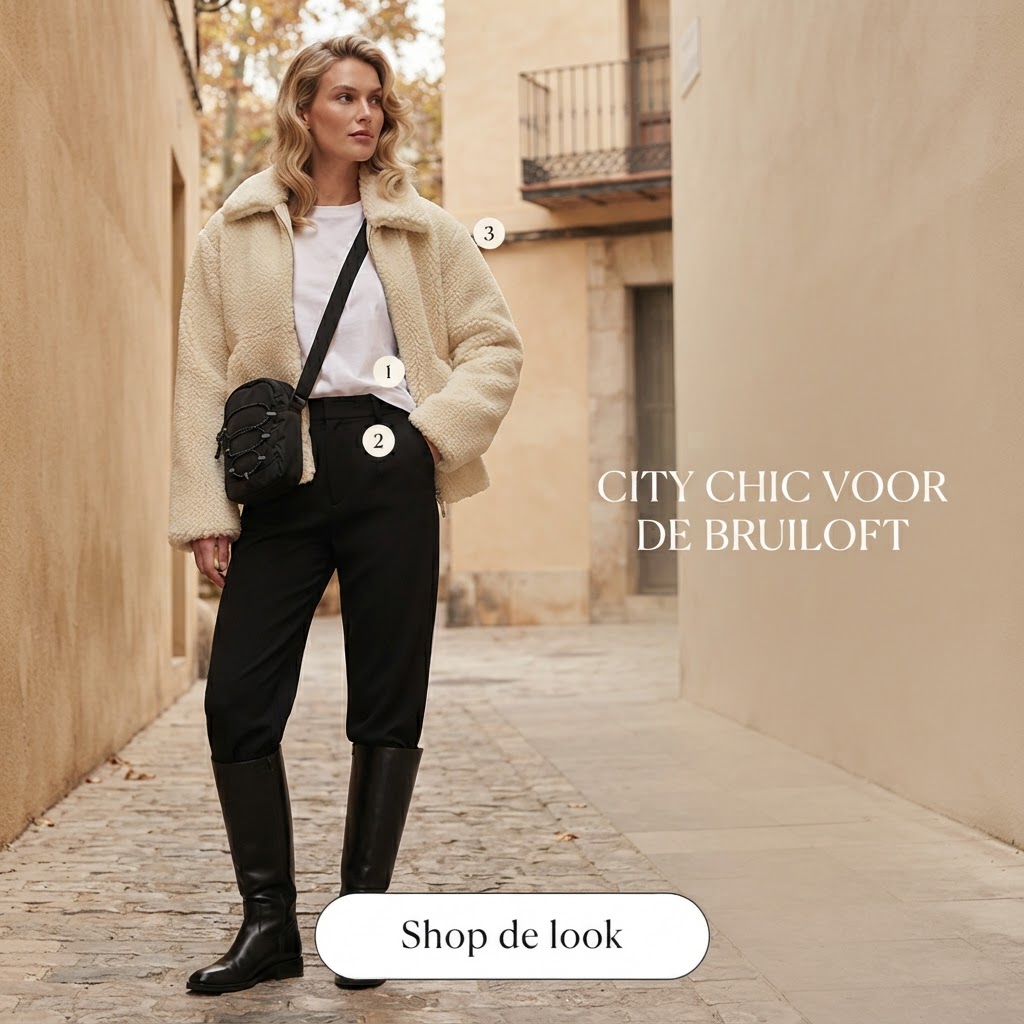 City chic stylingtip voor bruiloftsgasten