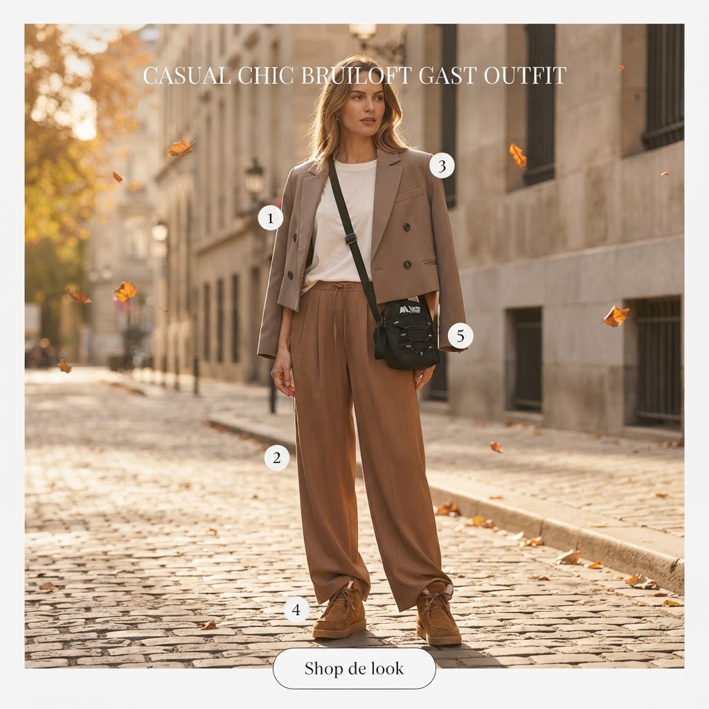 Stylingtip: Casual chic met blazer en t-shirt