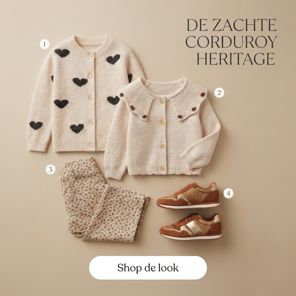 Lichtbeige vakantielook voor een warme herfstdag