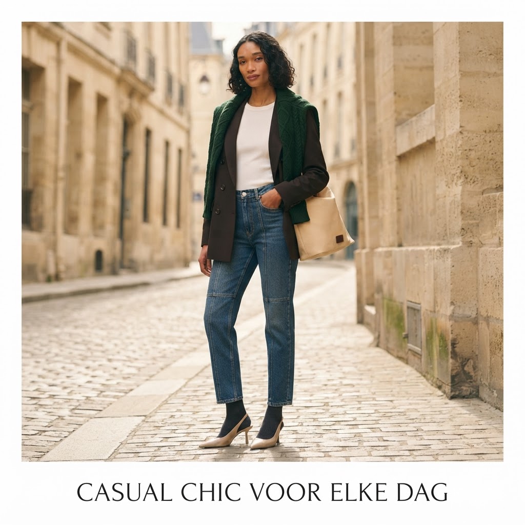 Casual chic voor een bewolkte herfstdag