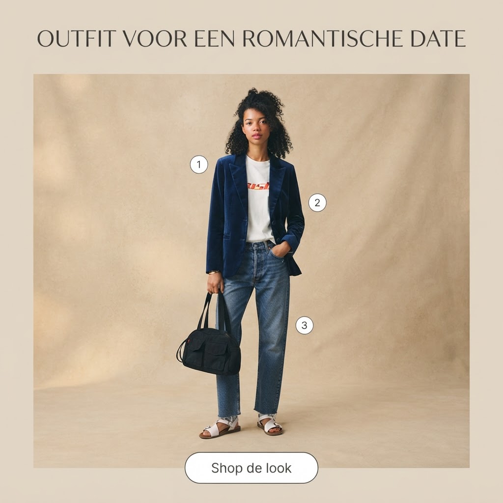 AI-styling voor een romantische date