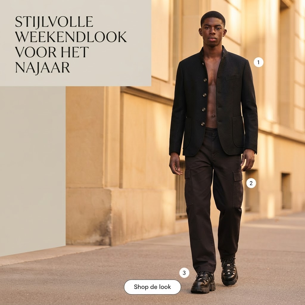Weekend outfit inspiratie in zwart