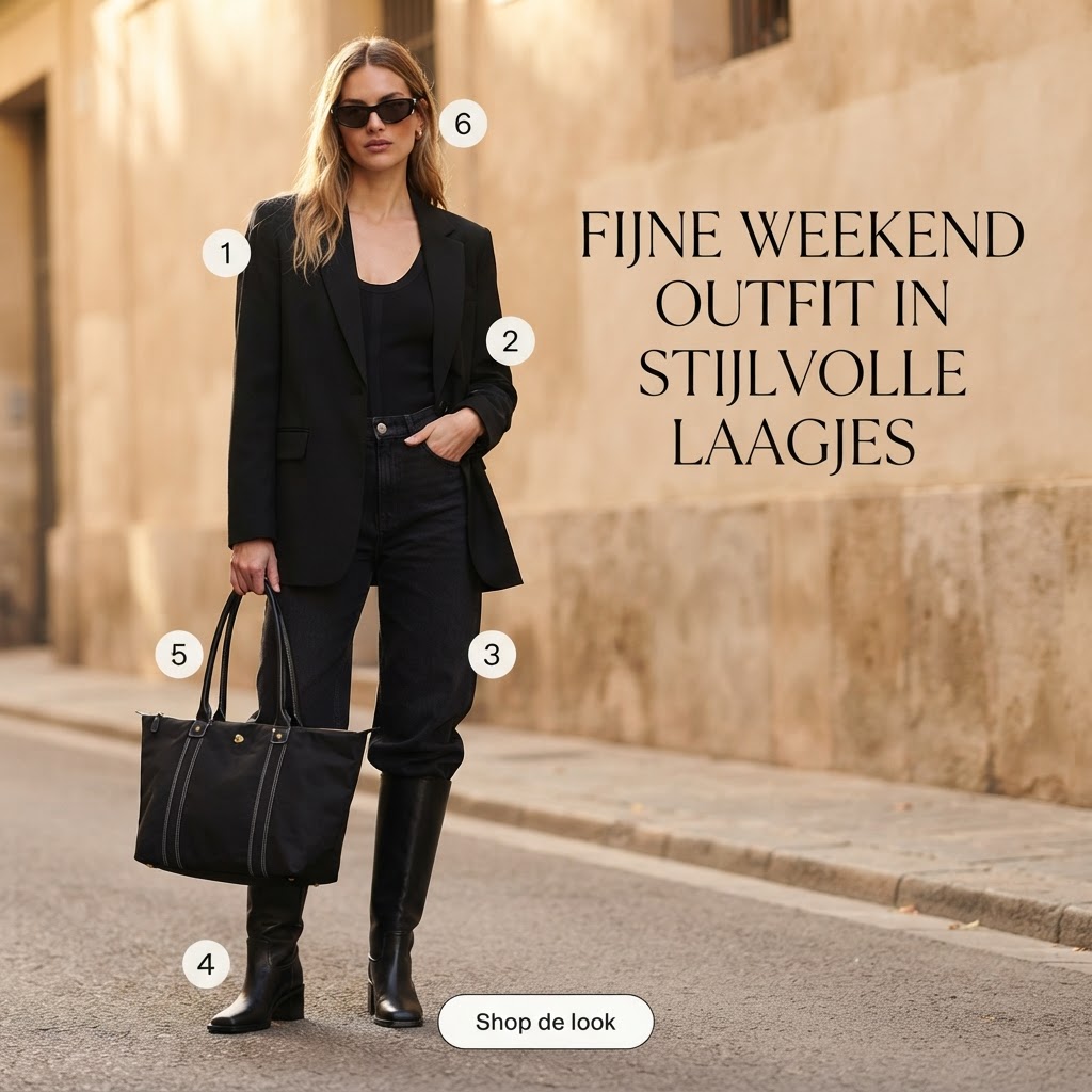 Shop de look weekend outfit herfst