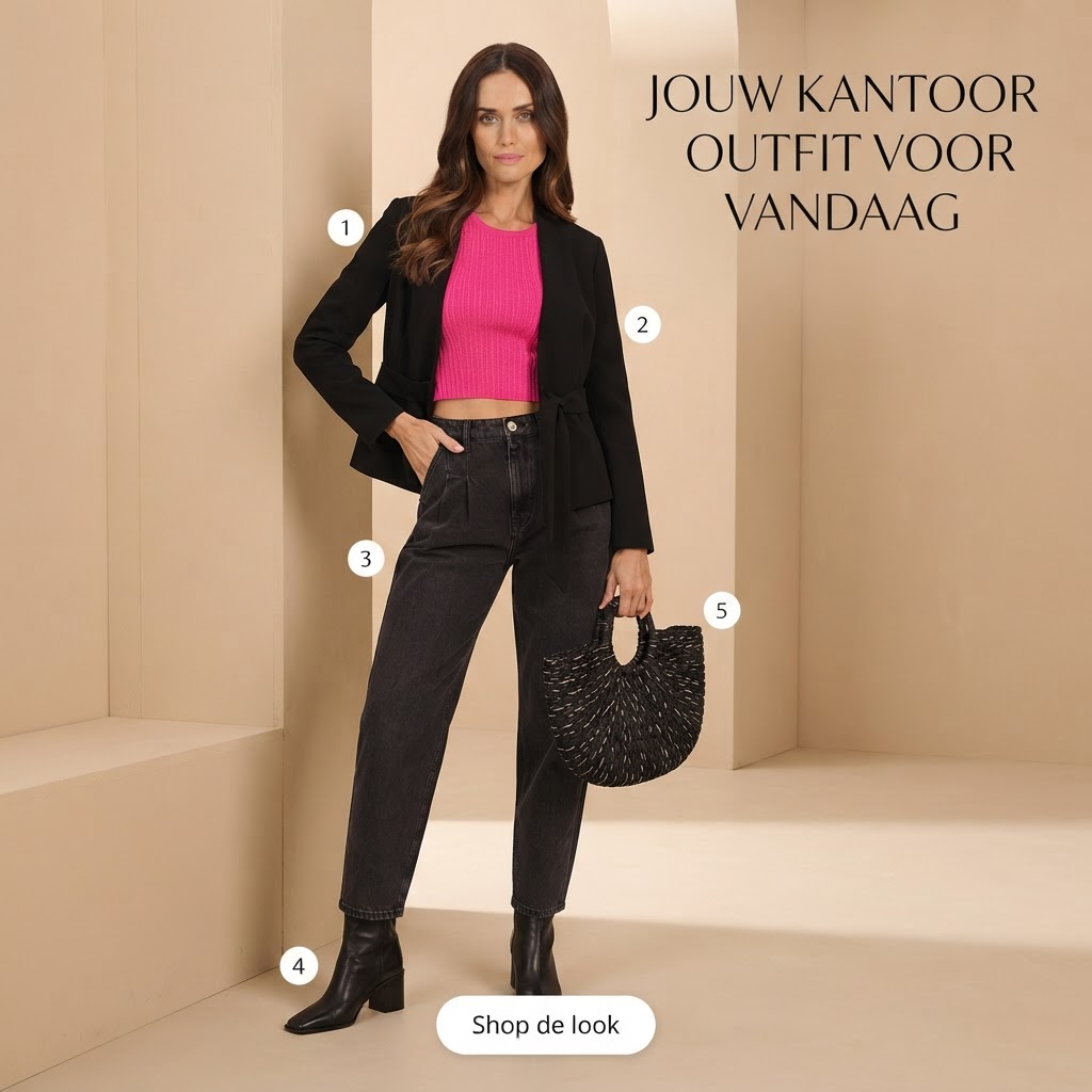 AI-styling: Kantoor outfit voor volger